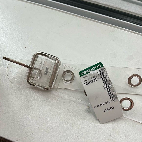 Clear Belt - Picture 2 of 3